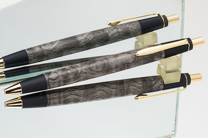 ボナン スタビライズドウッド シャープペンシル 真鍮金具 ボナンペン