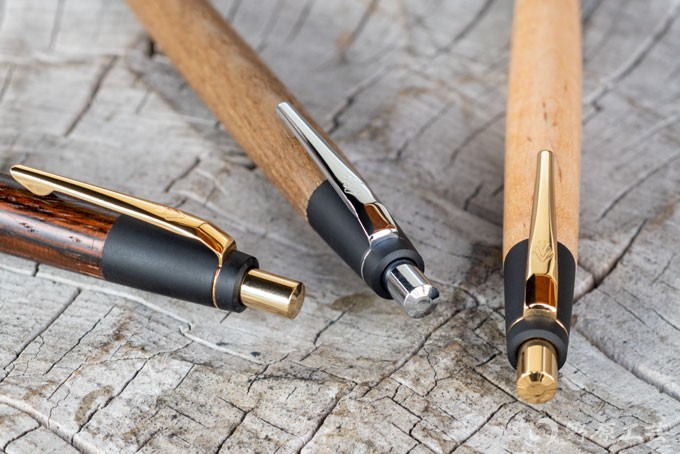 野原工芸 新型シャープペンシル シルバークリップ イチイ