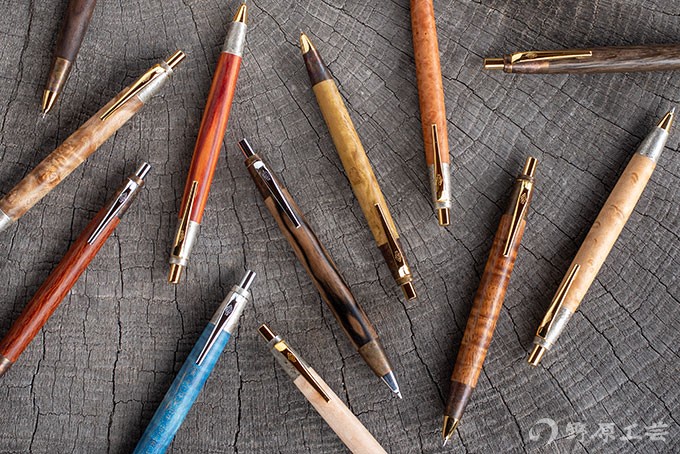 店舗限定・斑紋着色金具のペン | 野原工芸｜作り手の裏話