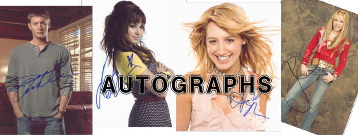 直筆サインフォト グッズ通販 | アメリカ雑貨 ゴマちゃん