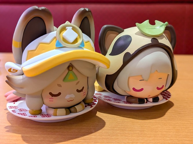 原神 スシロー コラボ 『観月の宴』フィギュア 全4種 コンプリート