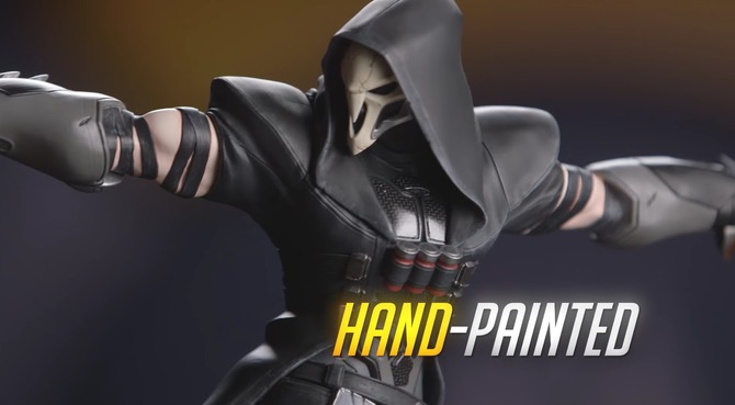 オーバーウォッチ』Ultを披露する“リーパー”公式スタチューが予約受付