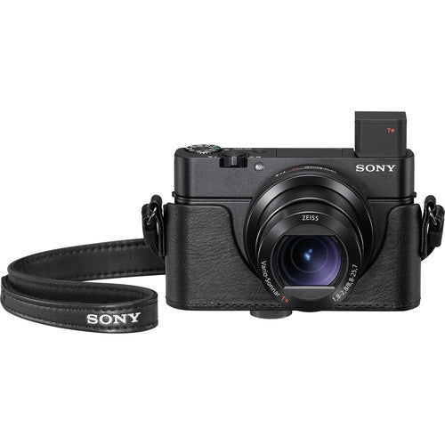 Sony Premium Jacket Case for Cyber-shot RX100 Series - Black