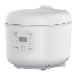 3合コンパクト炊飯器(ホワイト): キッチン／はぴねすくらぶ