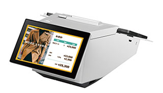 平置き・壁掛けの2Way設置が可能。レシートプリンター「タブレット