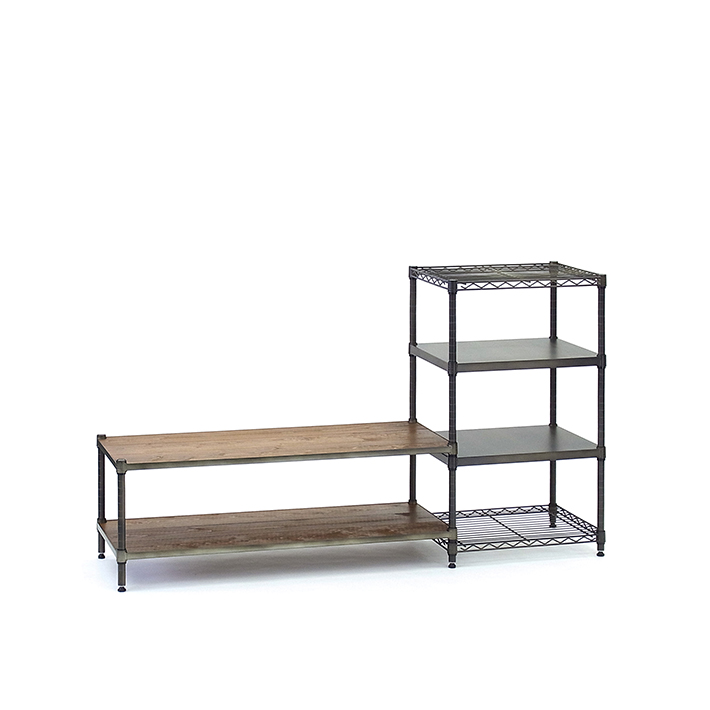 エレクター製 ヴィンテージシリーズ3段シェルフ