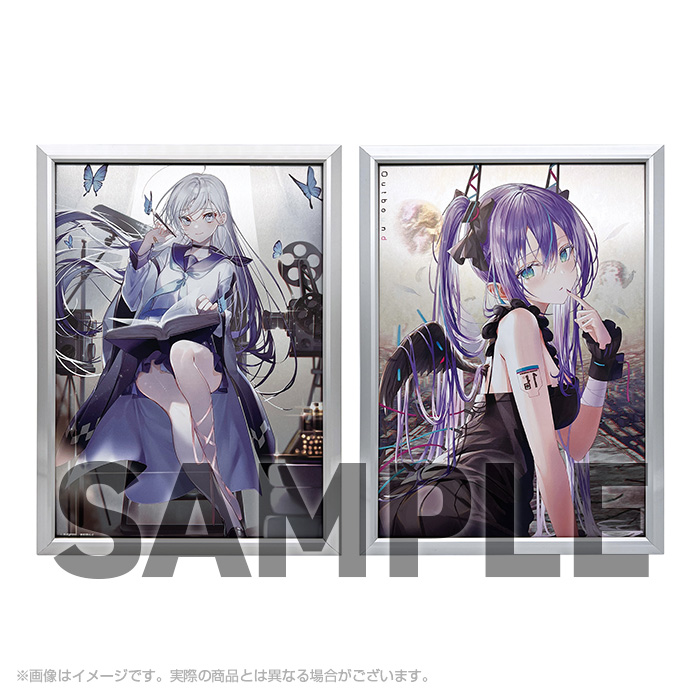 絵師100人展 05限定 珈琲貴族 アクリルアートプレート 海彩 絵師100人