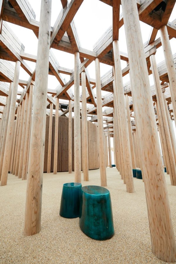 世界のパビリオンめぐり｜ウズベキスタンパビリオン：知の庭で育む