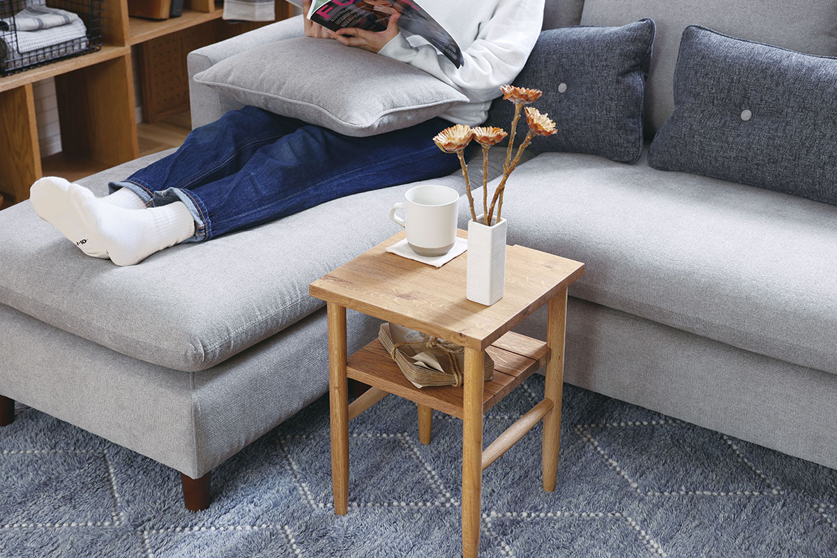 取引中 サイドテーブル 【取引中】IKEA TYSSEDAL サイドテーブル 白