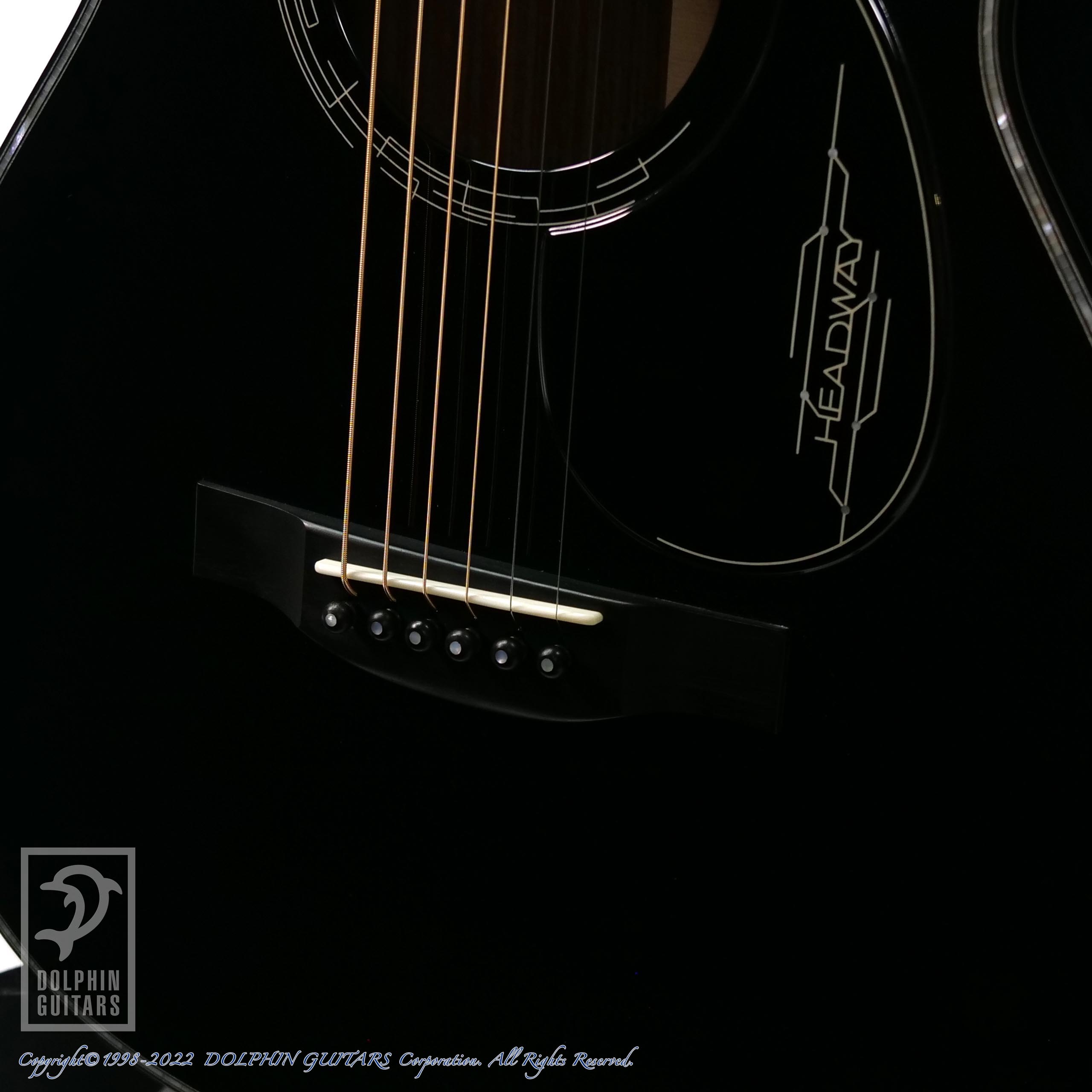 HEADWAY HN-JET Black DX|ドルフィンギターズ
