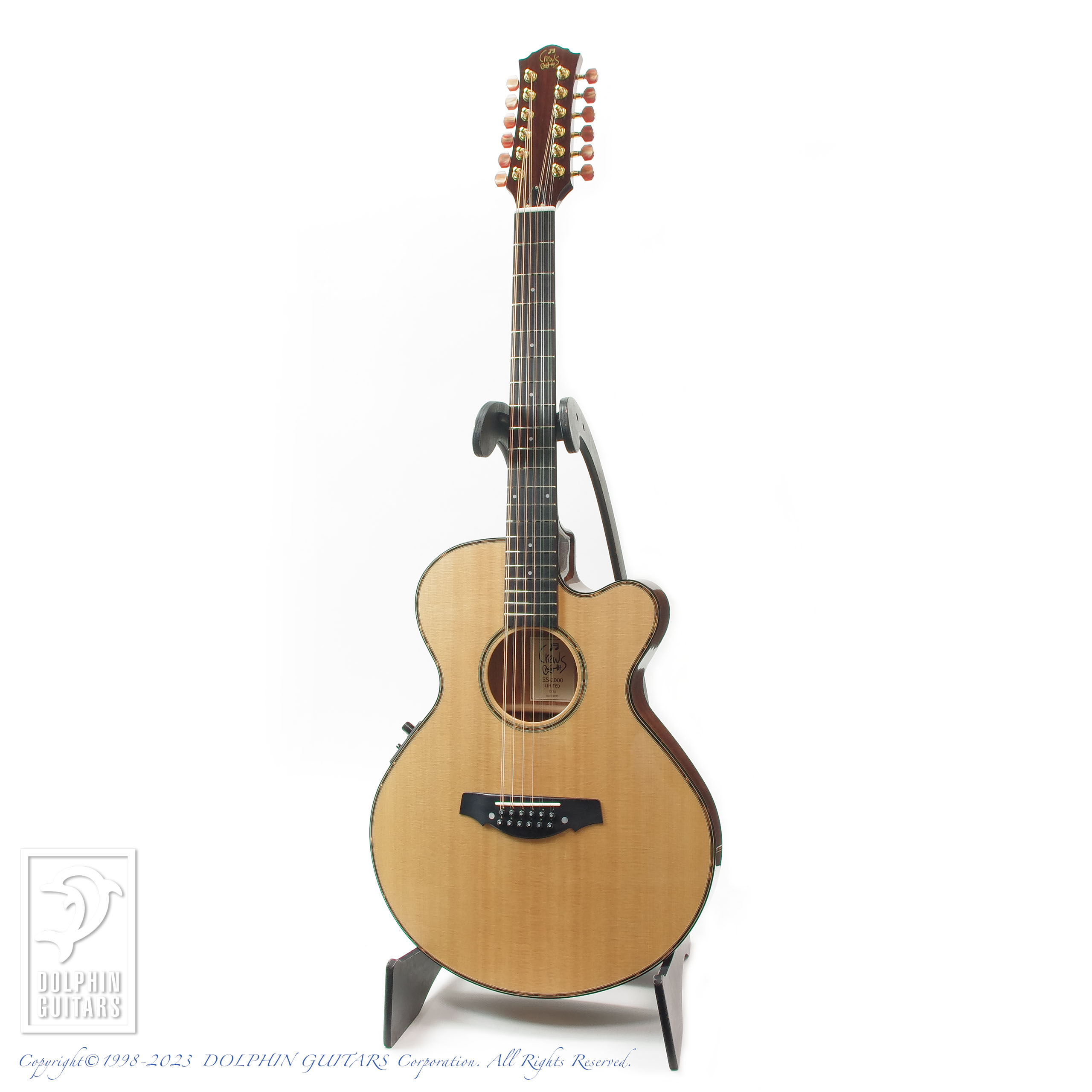 CREWS ES-2000 Limited Koa (12-strings) |ドルフィンギターズ