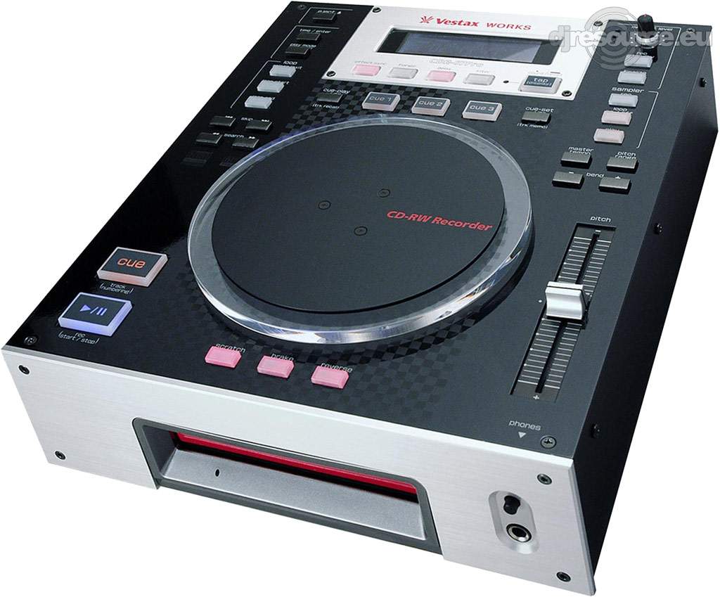 Vestax CDRに録音機能を搭載したCDJ CDR-07 整備戻り後保管品となります。