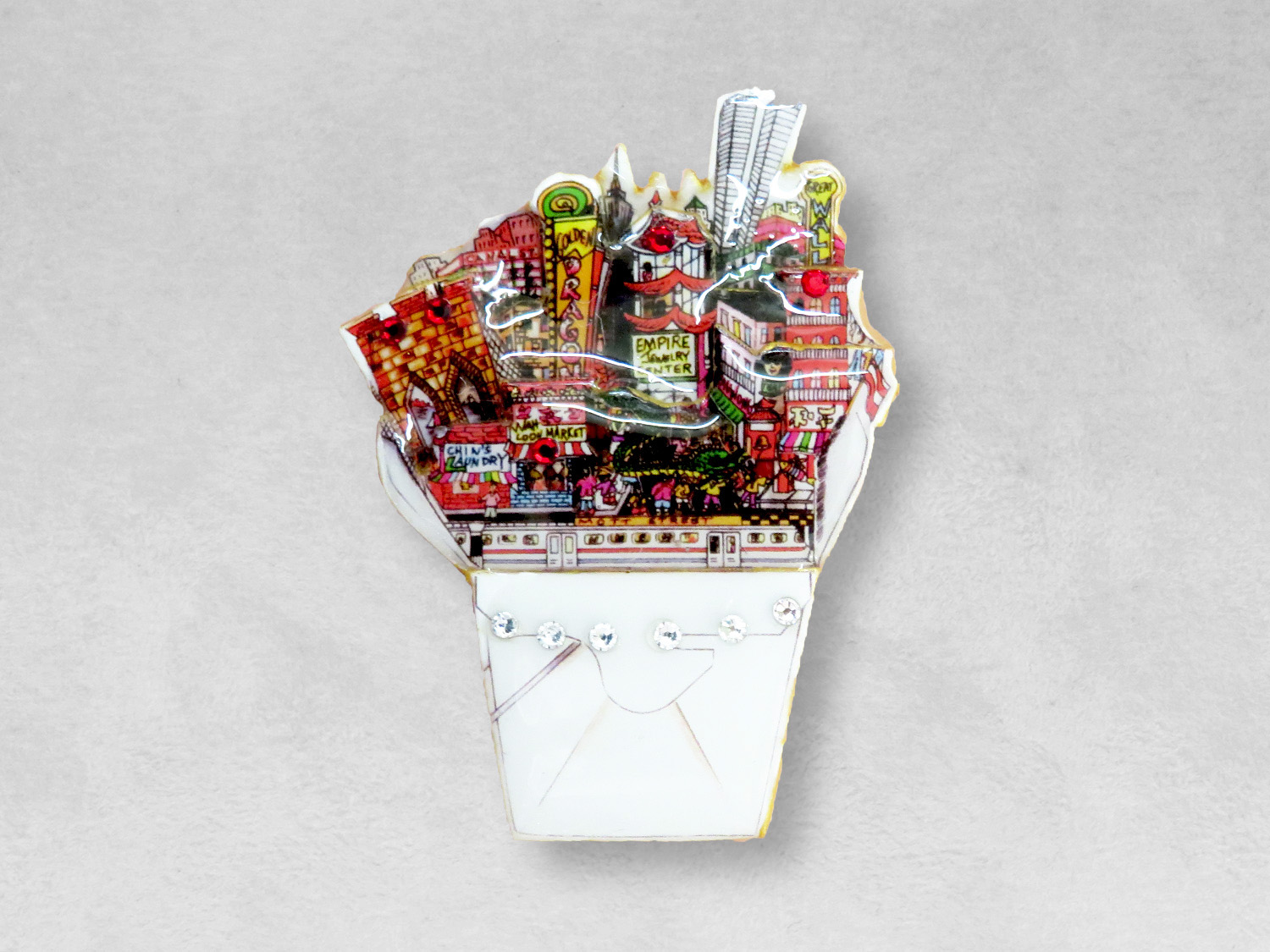 アートグッズ：ハンドメイド3Dブローチ｜チャールズ・ファジーノ公式サイト