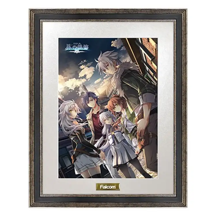 軌跡シリーズ20周年記念 キャラファイングラフ 額装複製原画 軌跡