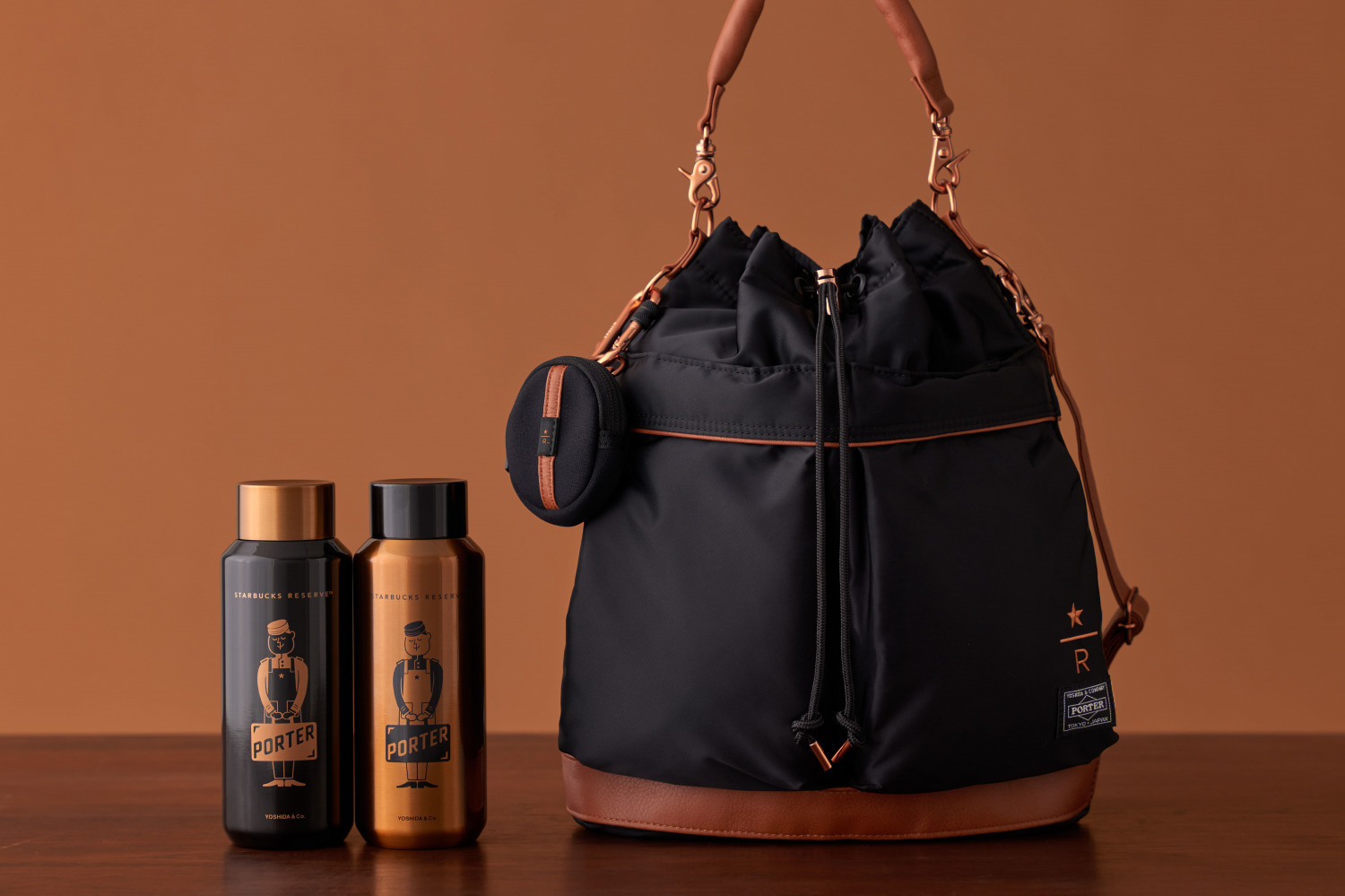 新品 スタバ ポーター コラボ ボトル スタバポーターコラボタンブラー3