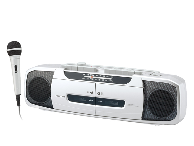 ダブルラジカセ SAD-1233/S｜ラジカセ｜オーディオ 音響機器｜KOIZUMI