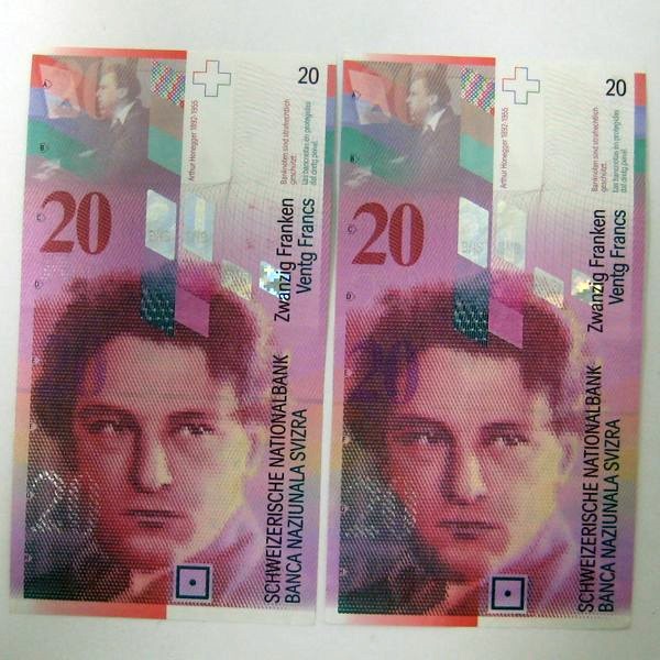旧スイスフラン紙幣 150CHF 第8シリーズ 旧スイスフラン紙幣 150CHF 第
