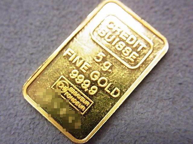 大好評✨レプリカ 最強金運仕事運 金 クレディ・スイス ゴールド イン 第4