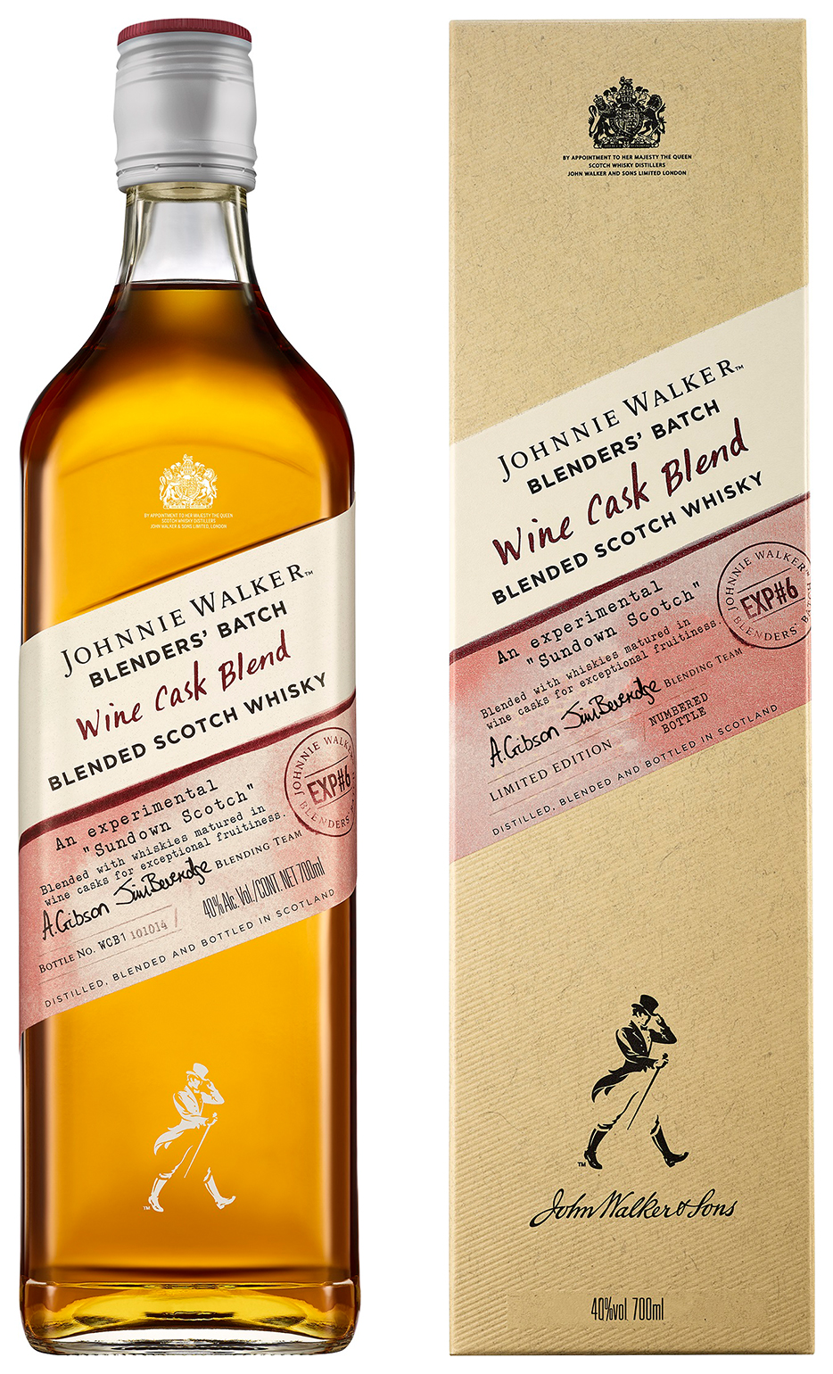 ジョニーウォーカー ワインカスクブレンド」を数量限定で発売 | 2018年