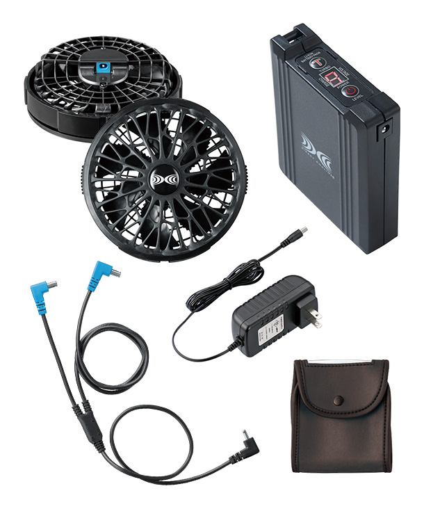 空調服専用ファン・バッテリー / 空調服™・ファン付き作業着専門店C