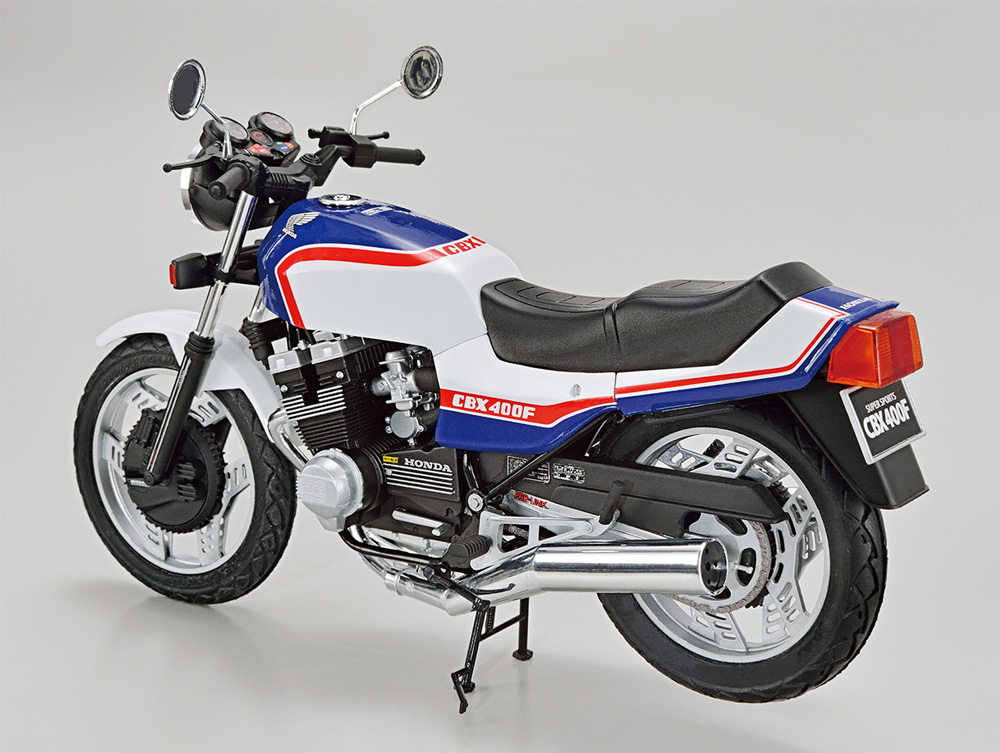 アオシマ CBX400F 3台セット デカール、レジンパーツおまけ付き