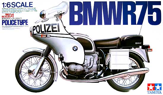 1/6 オートバイシリーズ BMW R75/5 ポリスタイプ タミヤ模型