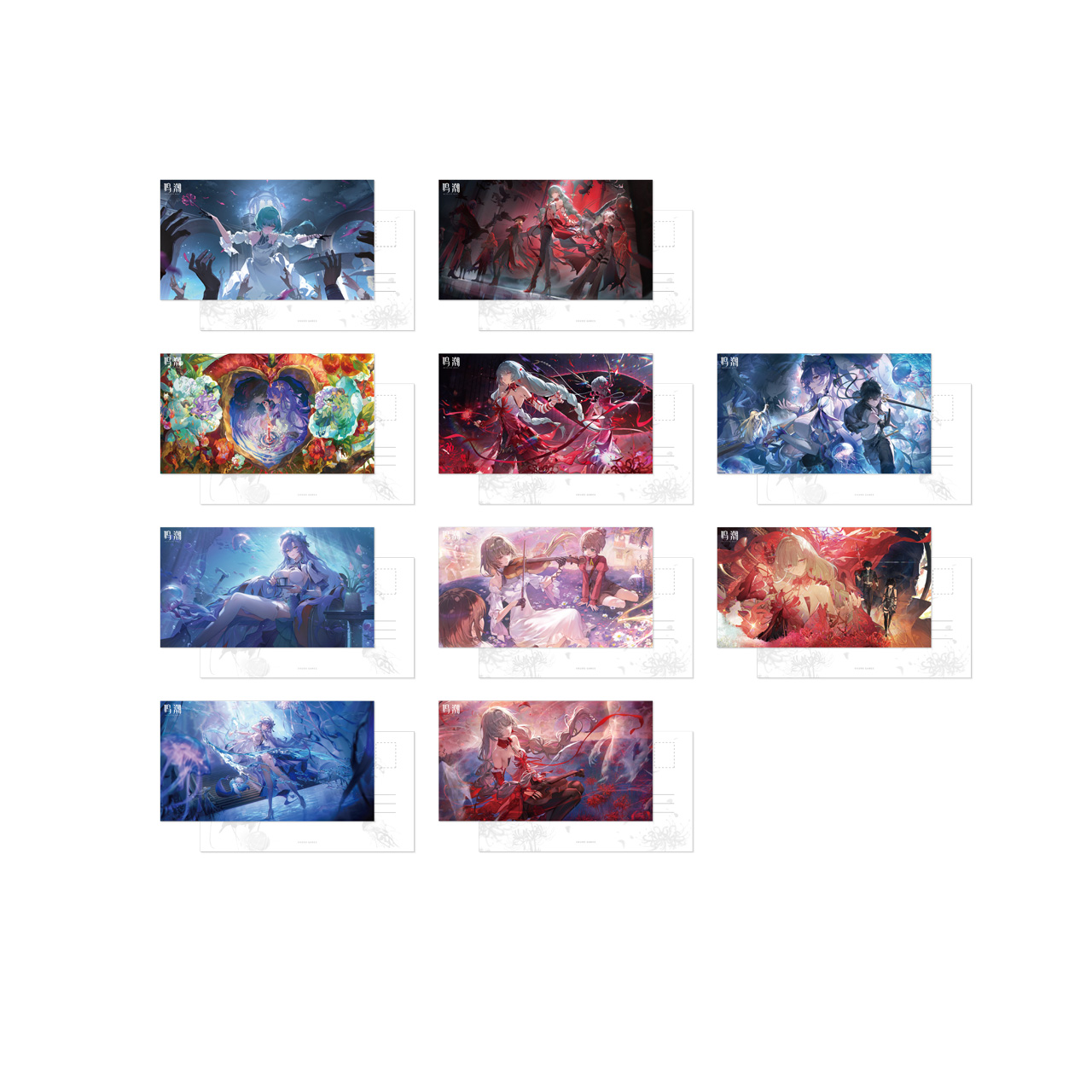 連弾ノオト 5巻セット（ポストカード、イラスト集、収納BOX付き） 連弾