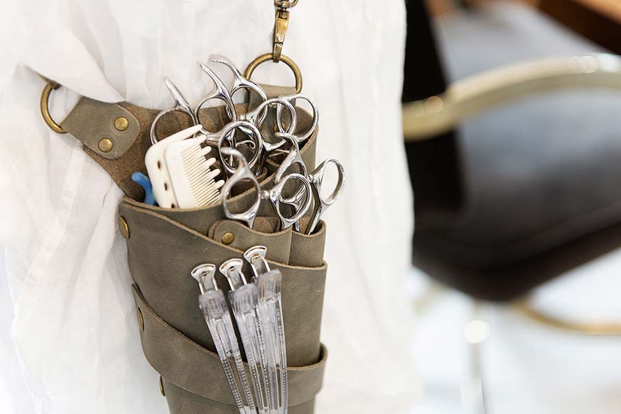 本革 ソフトレザー シザーケースPASSION ビルバオ|美容ハサミなら飛燕