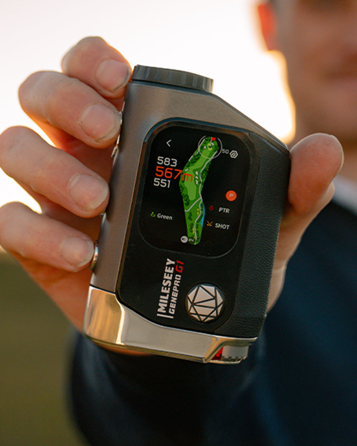 MILESEEY マイルシー] GPS搭載 レーザー距離計 GENE PRO G1 AMOLED