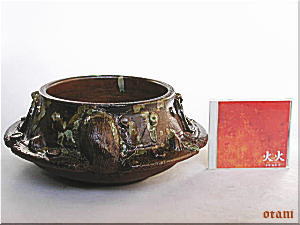 信楽焼茶釜狸火鉢の販売