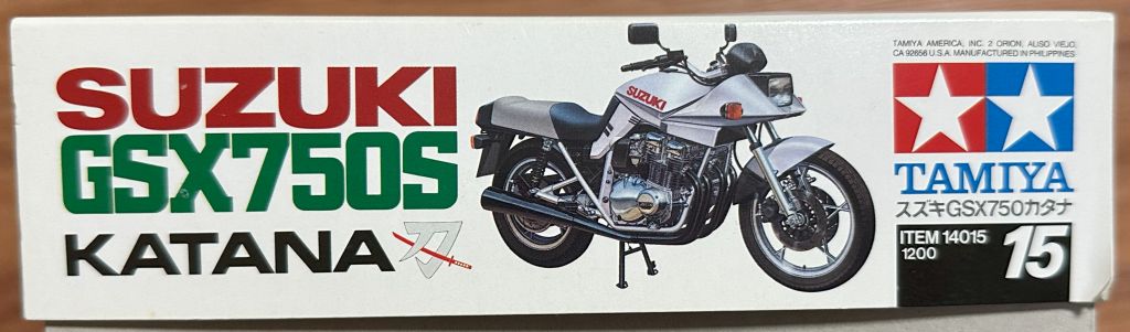 SUZUKI GSX750Sカタナ (1/12) – 趣味の部屋