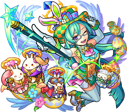 モンスト イースターアリス獣神化 超巨大ガチャ モンスト超巨大ガチャ