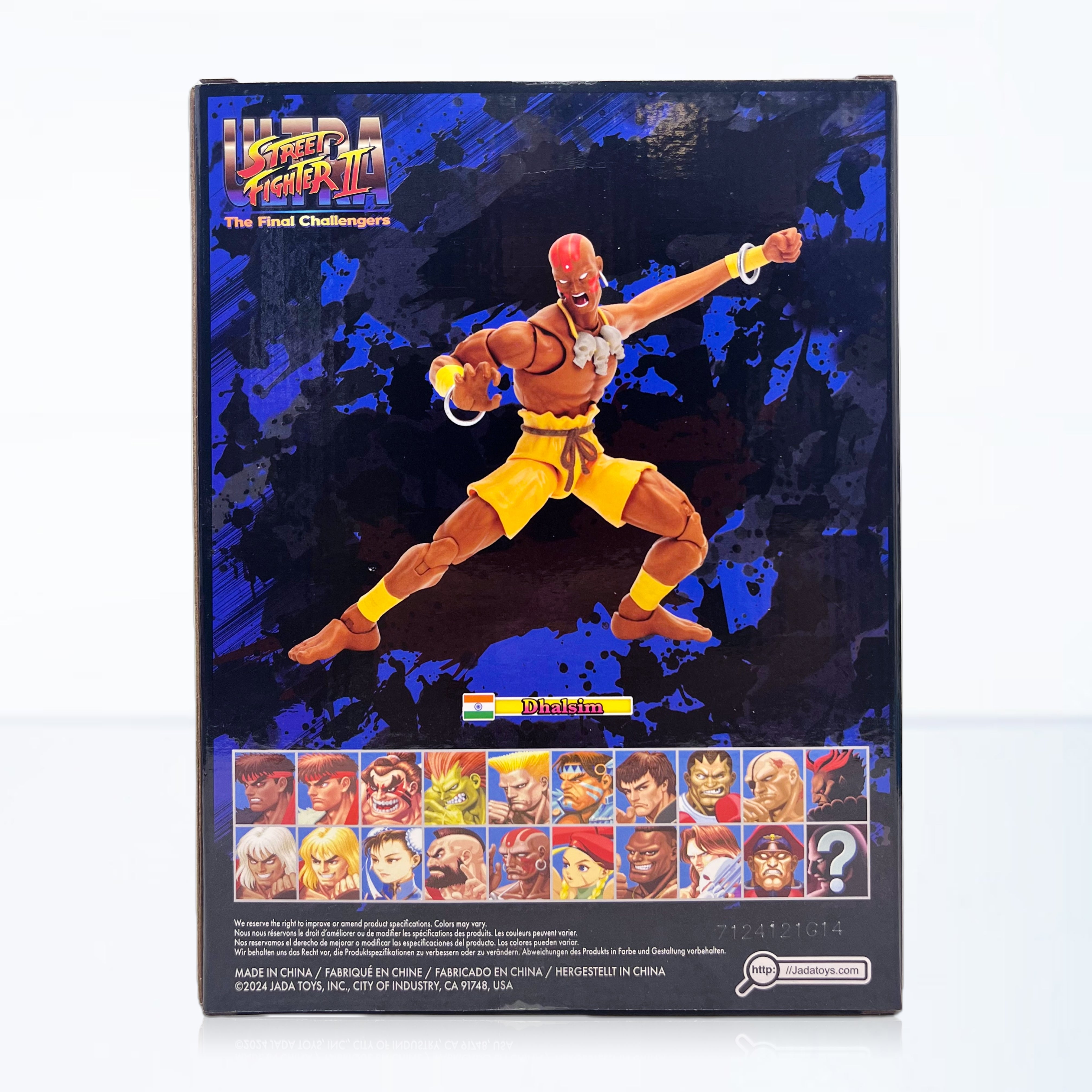 Jada Toys Ultra Street Fighter II Dhalsim 6-Inch Scale Action