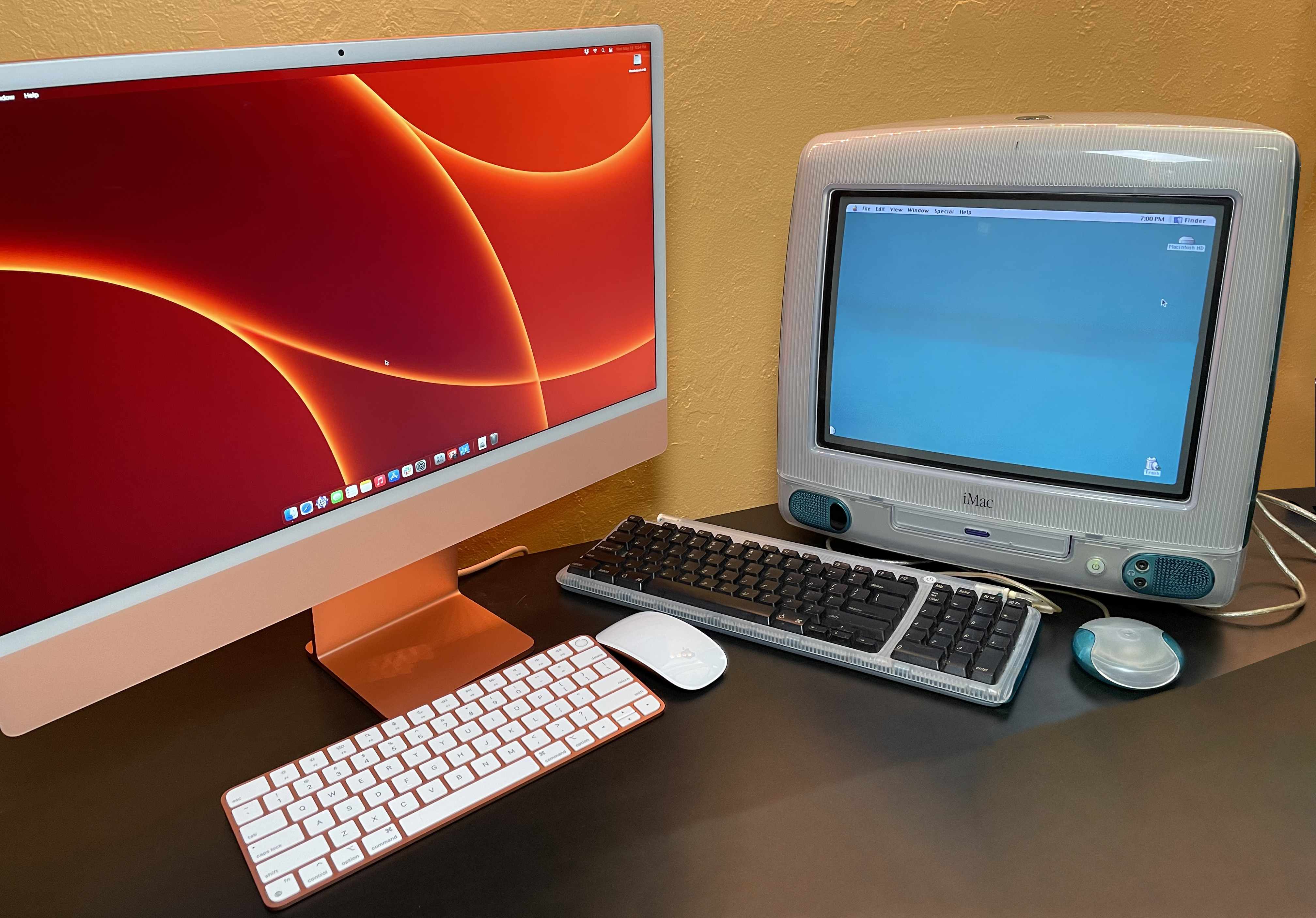 The 24-inch iMac is a throwback to the iMac G3 in more ways than