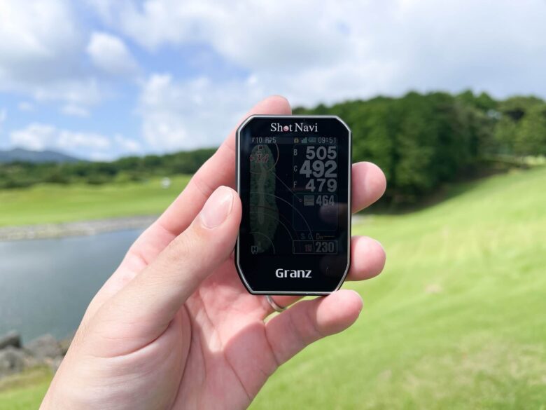 評価レビュー】ショットナビ Granz(グランツ)｜タッチ操作対応の超小型