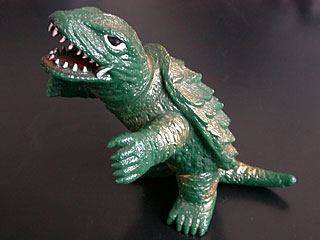 昭和ガメラ透明頭・ジャイガー（マーミット）ビニールパラダイス未開封