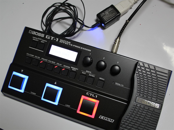BOSS GT-1 ギターエフェクトプロセッサー ACアダプタ付き Amazon