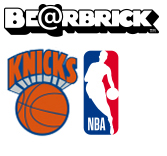 MEDICOM TOY - BE@RBRICK Patrick Ewing (New York Knicks) 100％ & 400％