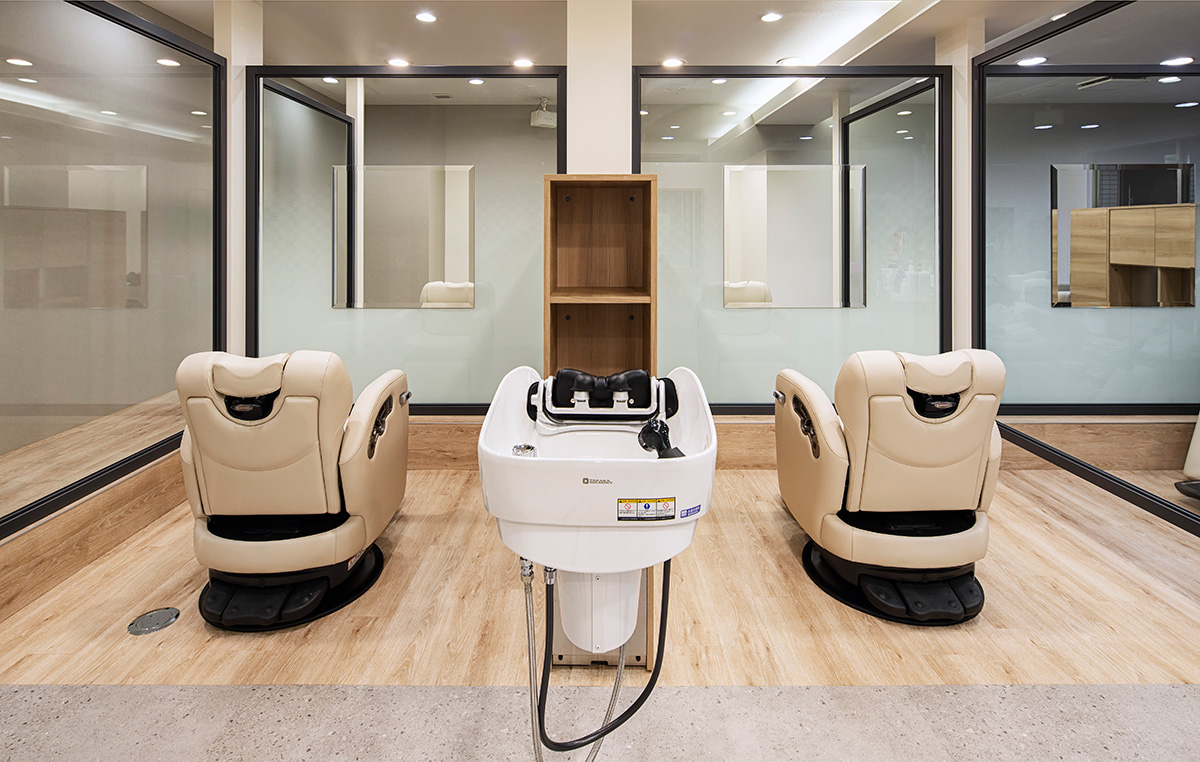 シャンプー台 タカラ ユメ バックシャンプー 美容室 備品 TBMG Vol.303