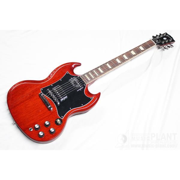 Epiphone エレキギターG-400 SG Custom 3PU Candy Apple Red中古()売却