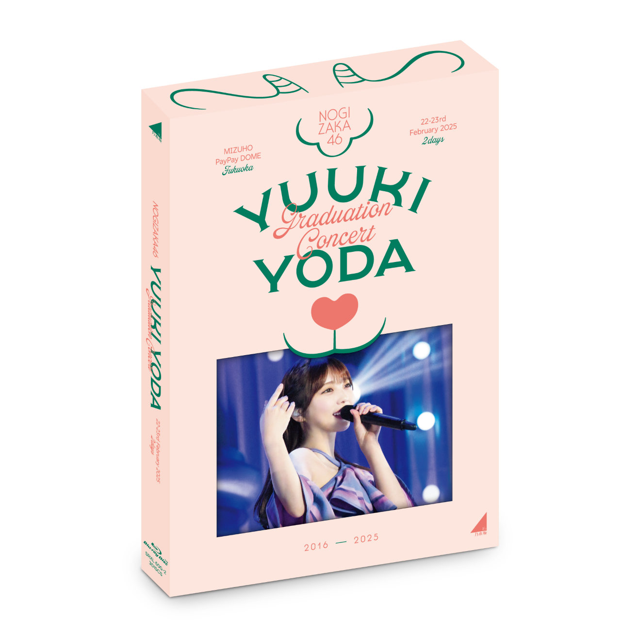 LIVE Blu-ray & DVD「YUUKI YODA GRADUATION CONCERT」のジャケット