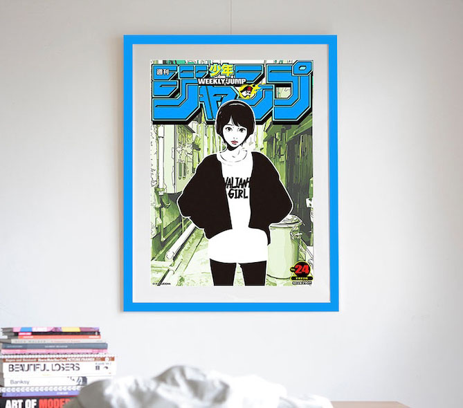 バックサイドワークス backsideworks サイン入 ポスター Backside