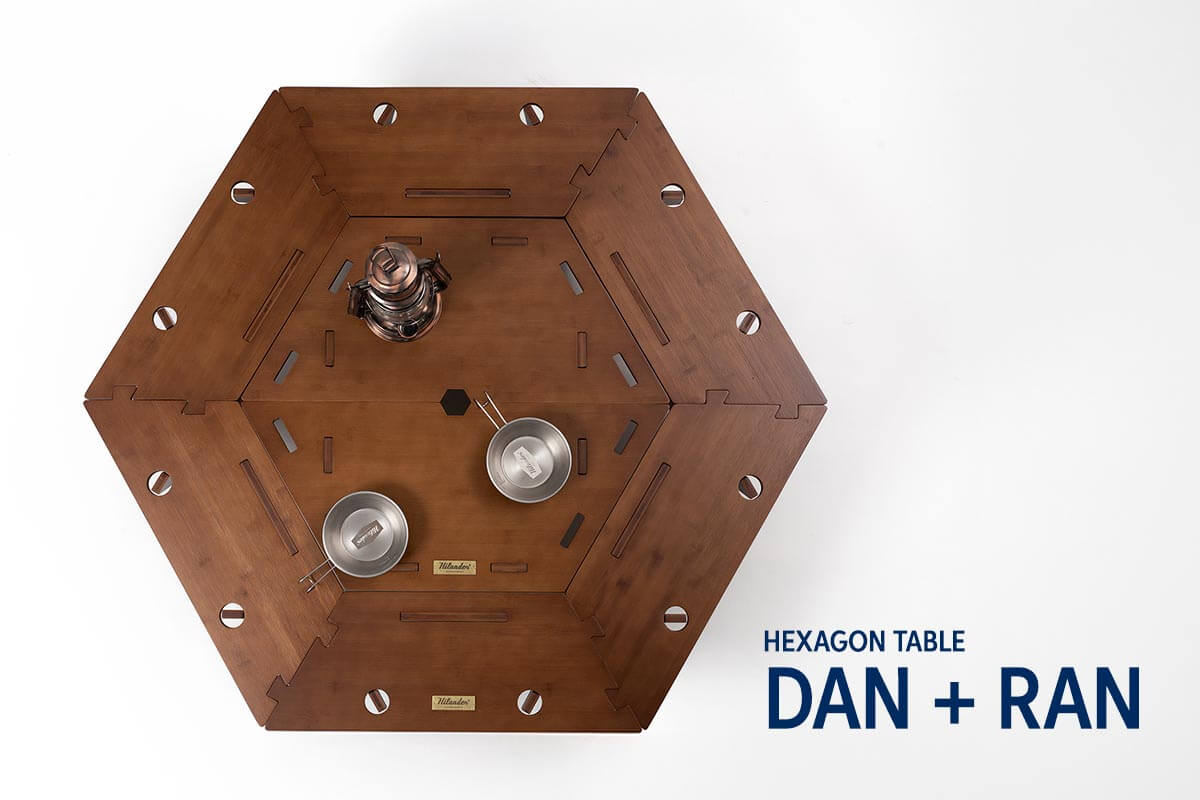 Hilander(ハイランダー) ヘキサゴンテーブル DAN アウトドアテーブル