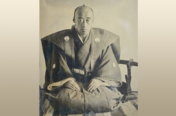 肥前國佐賀藩35万7000石藩主11代鍋島直大公肖像写真