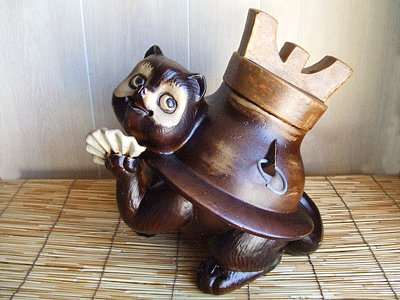 信楽 “分福（文福）たぬき” の紹介｜中村陶器 信楽焼の通販サイト