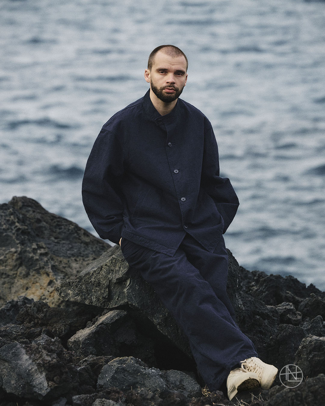 PAN AM AIR ネイビー クルージャケットMサイズ nanamica / nanamica