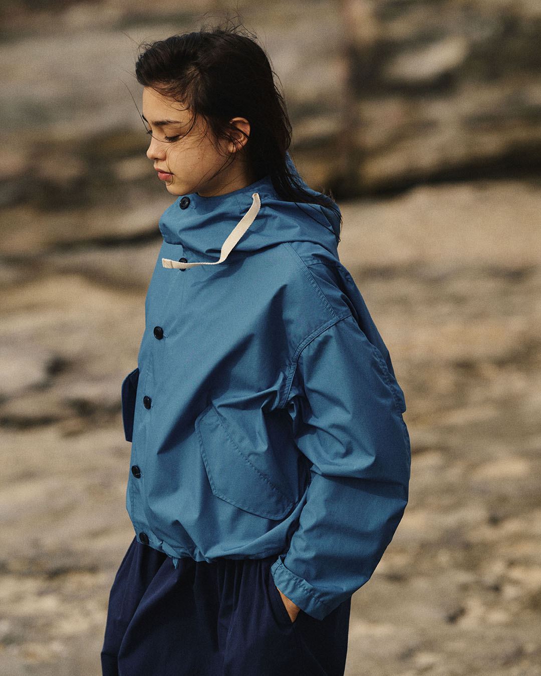 PAN AM AIR ネイビー クルージャケットMサイズ nanamica / nanamica