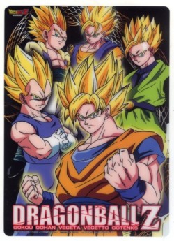 ショウワノート 下敷き ドラゴンボールZ☆集結！スーパーサイヤ人