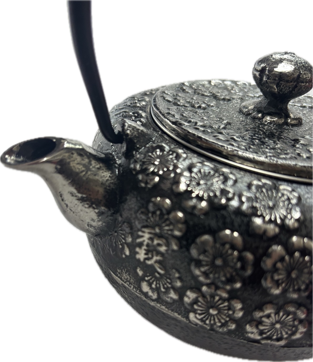 工房和秋 金野 和秋作 砂鉄 急須 南部鉄瓶 南部鉄器 鉄瓶 - 日昇商事