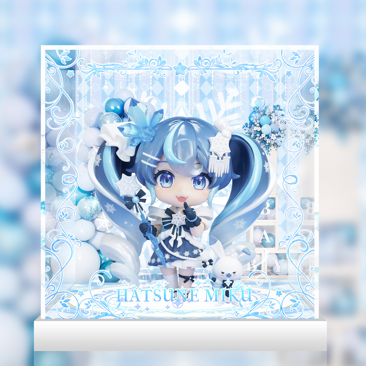 ねんどろいど ③雪ミク 2025 Crystal ver. 2643 ねんどろいど ③雪ミク